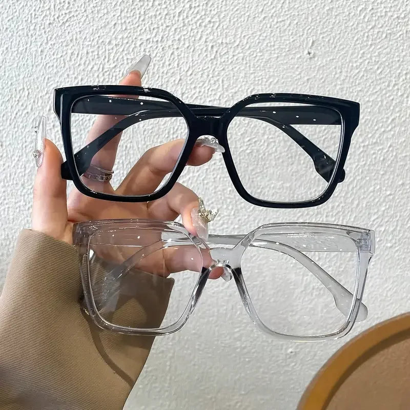 1Pc/2Pcs/3Pcs/4Pcs Elegant, Simple and Stylish Geometric Glasses