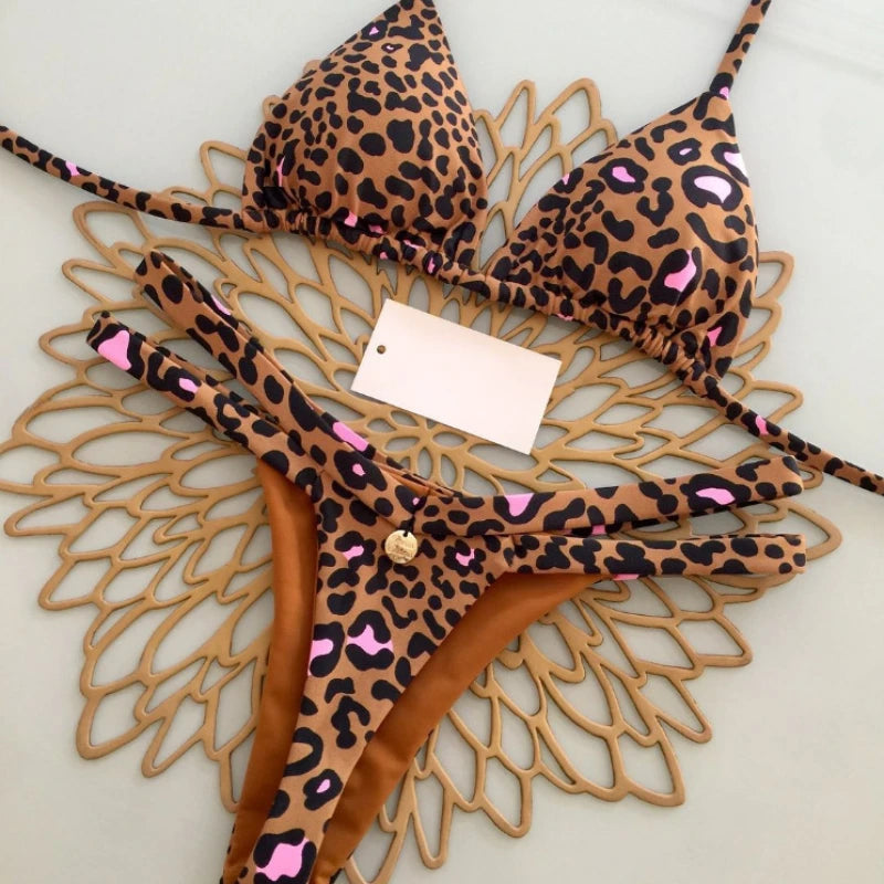 Traje de baño nuevo de bikini para mujer para vacaciones en la playa