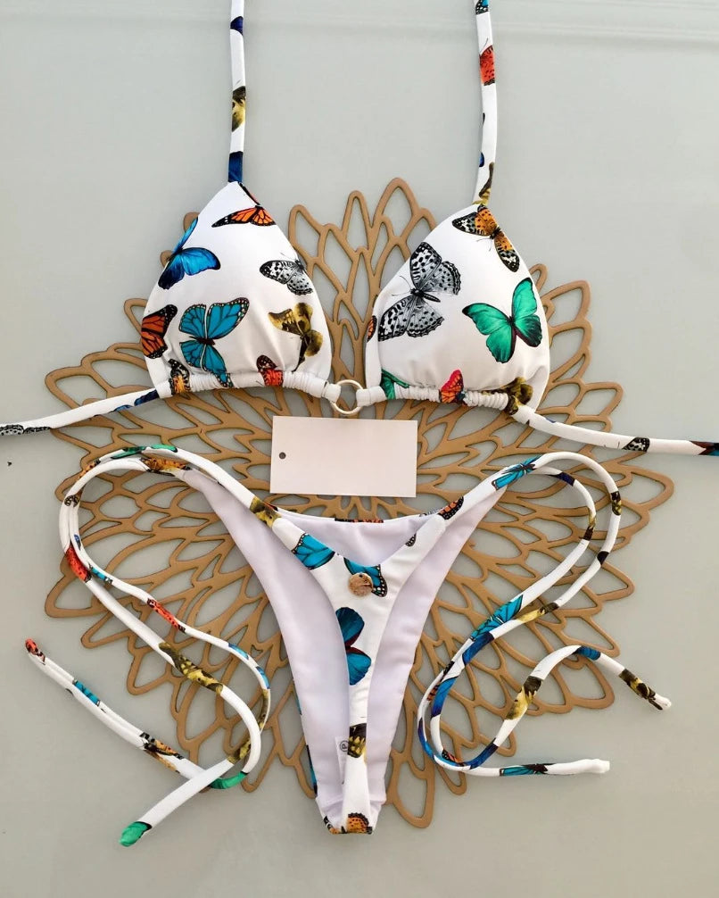Traje de baño nuevo de bikini para mujer para vacaciones en la playa