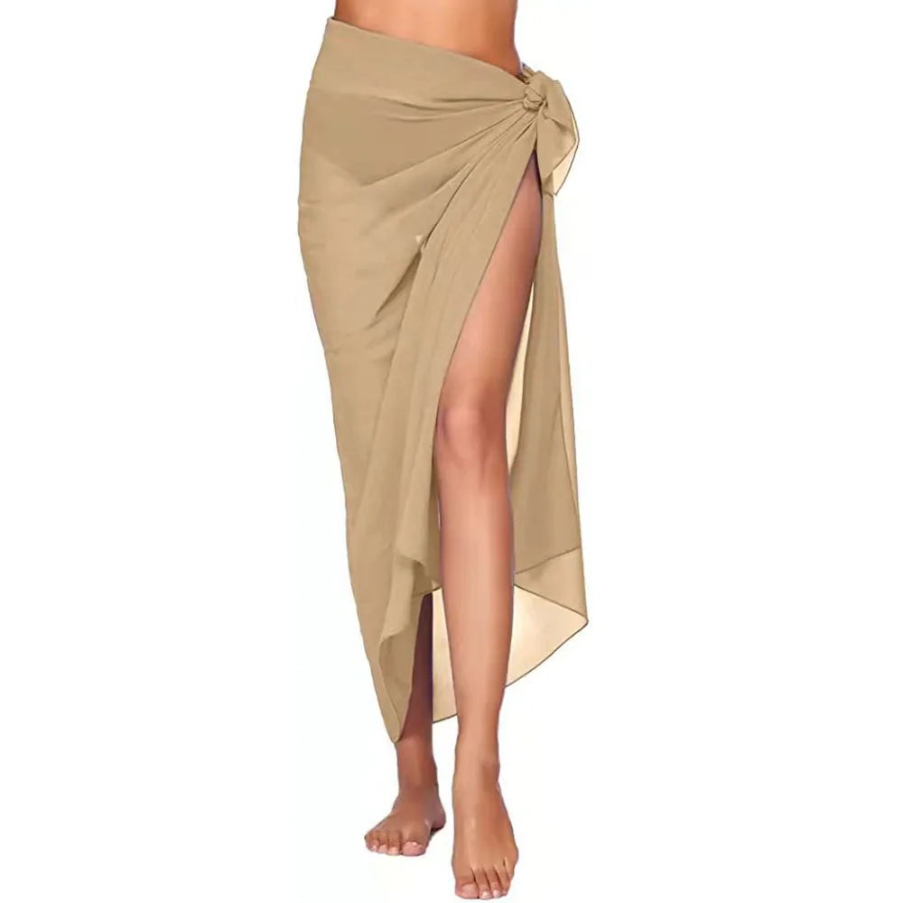 Womens Long&Short Sarong Swimsuit Coverups