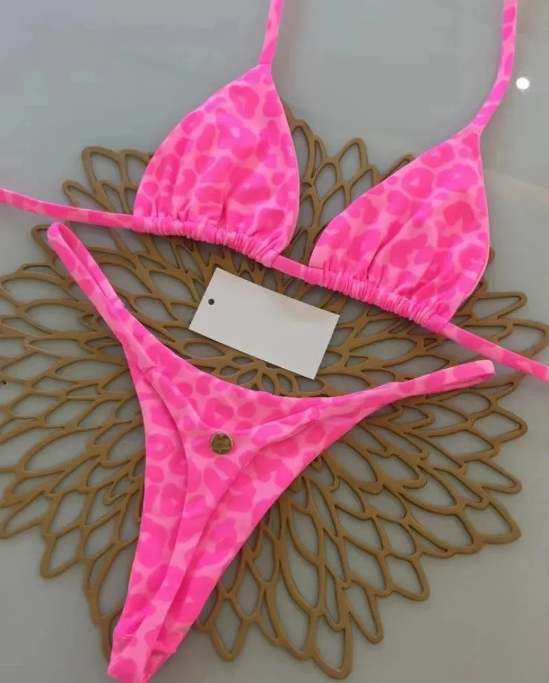 Traje de baño nuevo de bikini para mujer para vacaciones en la playa