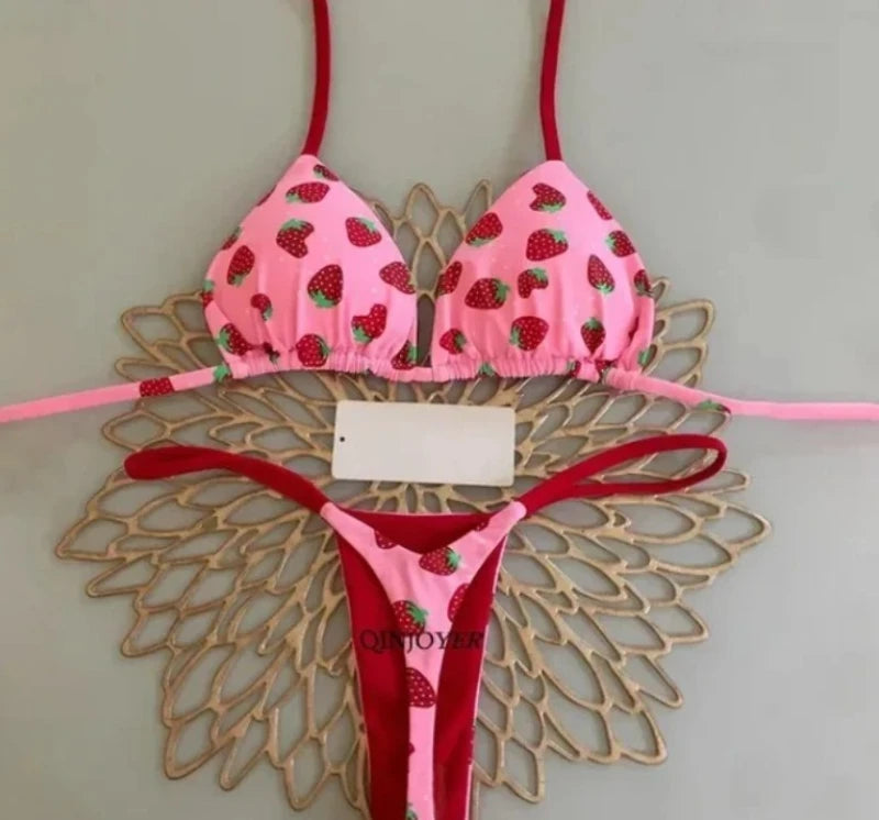 Traje de baño nuevo de bikini para mujer para vacaciones en la playa