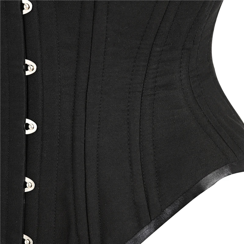 Women Double Steel Bone Waist Cincher Corset Accessories