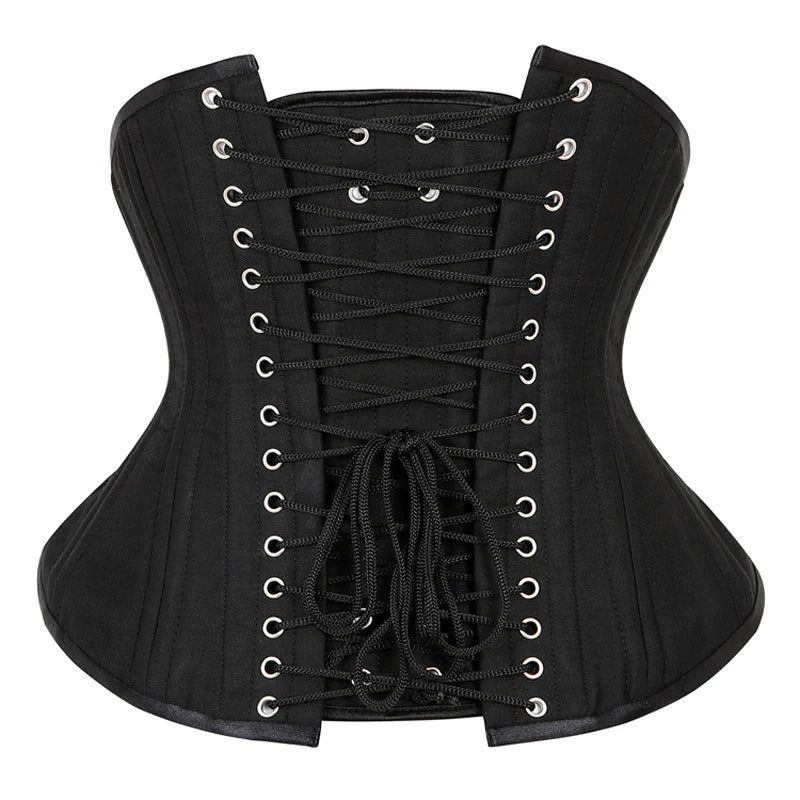 Women Double Steel Bone Waist Cincher Corset Accessories