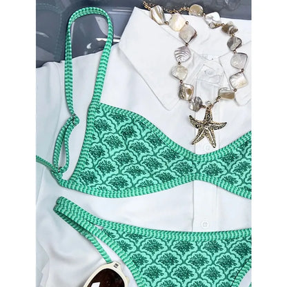 Sexy Vintage Polka Dot Bikini Set Women 2026