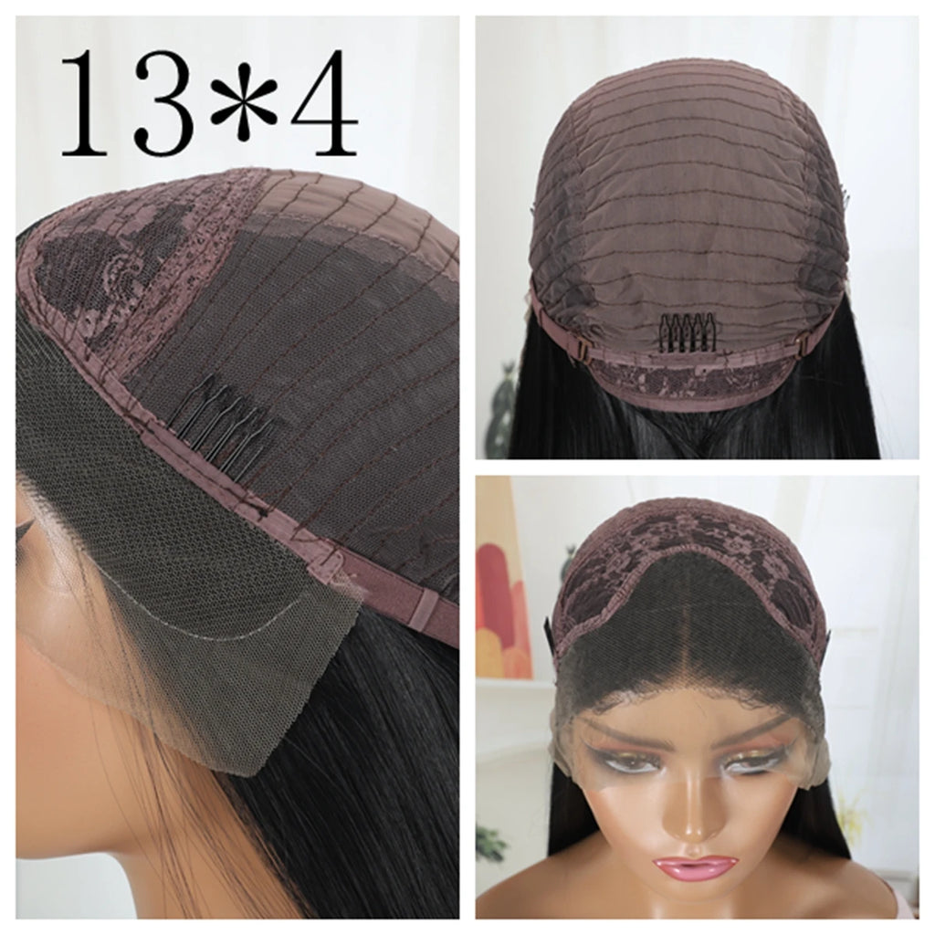 Body Wave Black Color Synthetic Soft Lace Frontal