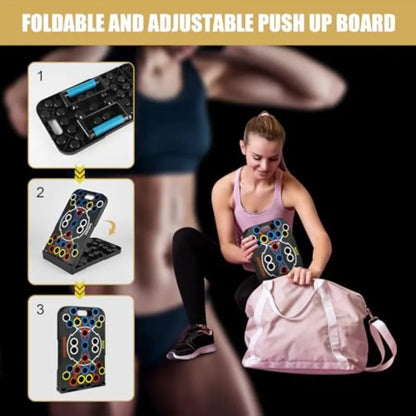 Push Up Board for Men &amp; Women, 56 Adjustable Angles for Full-Body Workout