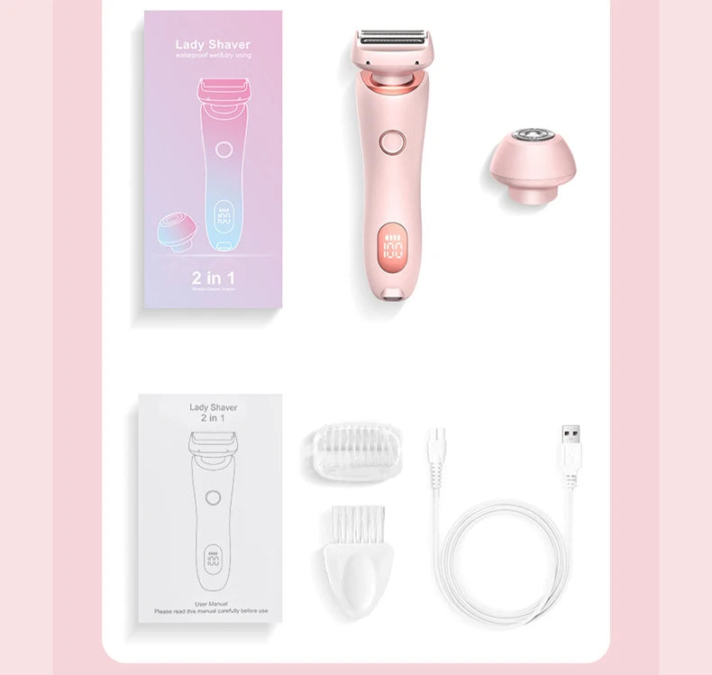 2 In 1 Electric Razors for Women