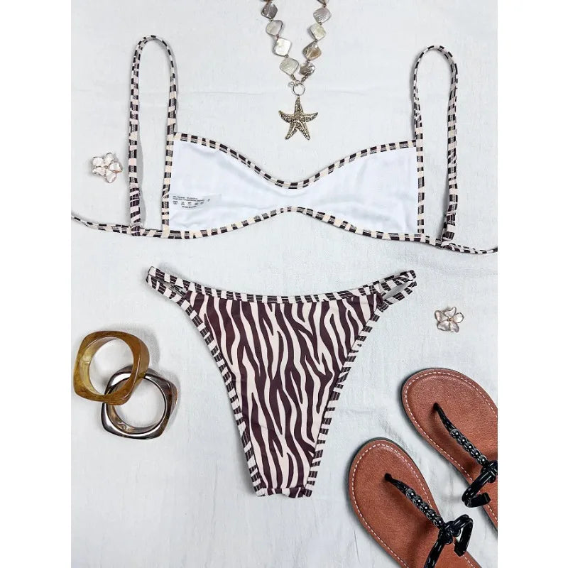 Sexy Vintage Polka Dot Bikini Set Women 2026