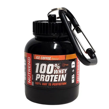 100/200ml Portable Protein Powder Supplement Container Lightweight Leakproof