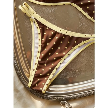 Sexy Vintage Polka Dot Bikini Set Women 2026