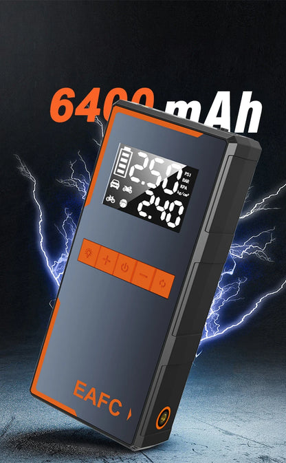 1200A Peak Car Jump Starter &amp;150PSI Air Pump 12V Portable Power Bank