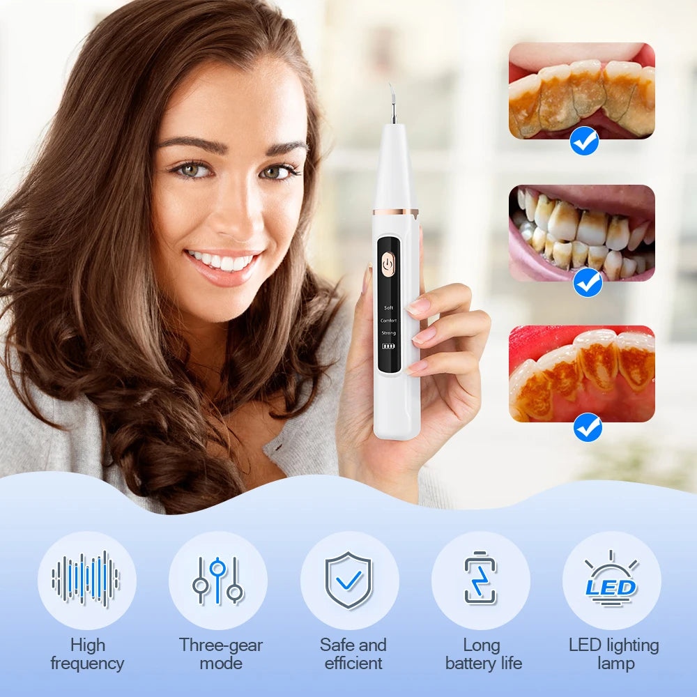 Ultrasonic Water Flosser Teeth Cleaner