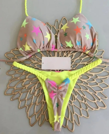 New Bikini Women Swimsuit Beach Vacation Swimwear