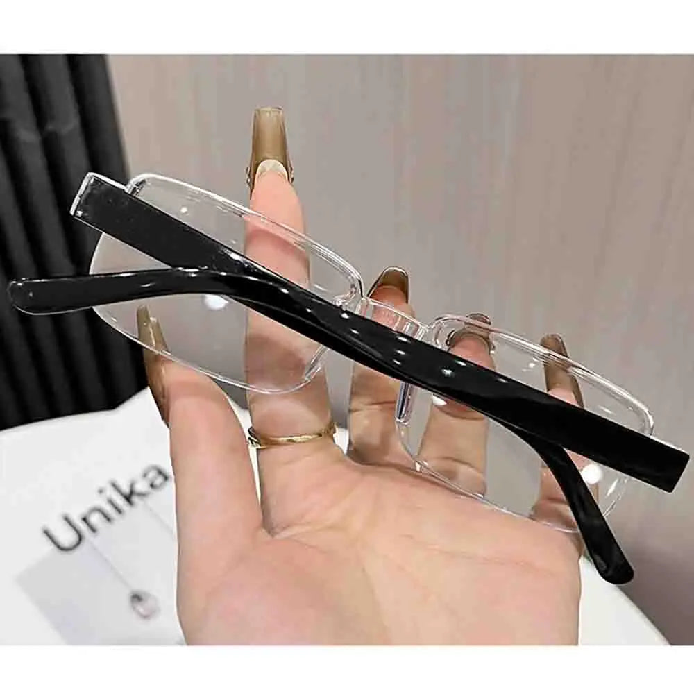 Smart Zoom Reading Glasses Anti Blue Light Presbyopia