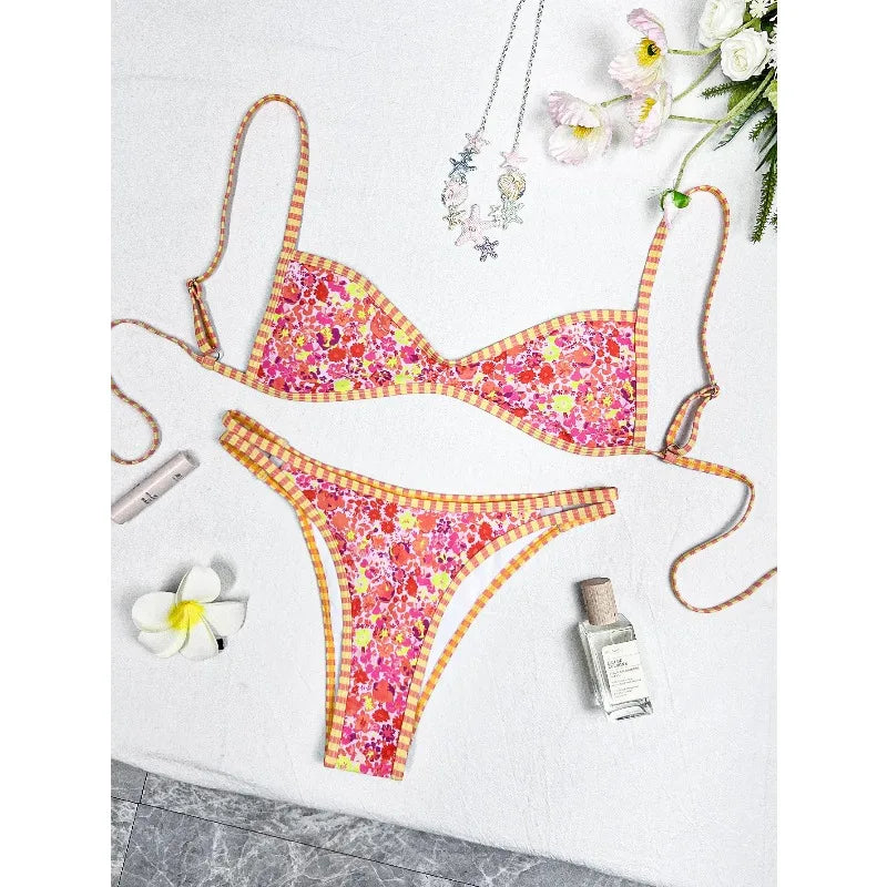 Sexy Vintage Polka Dot Bikini Set Women 2026