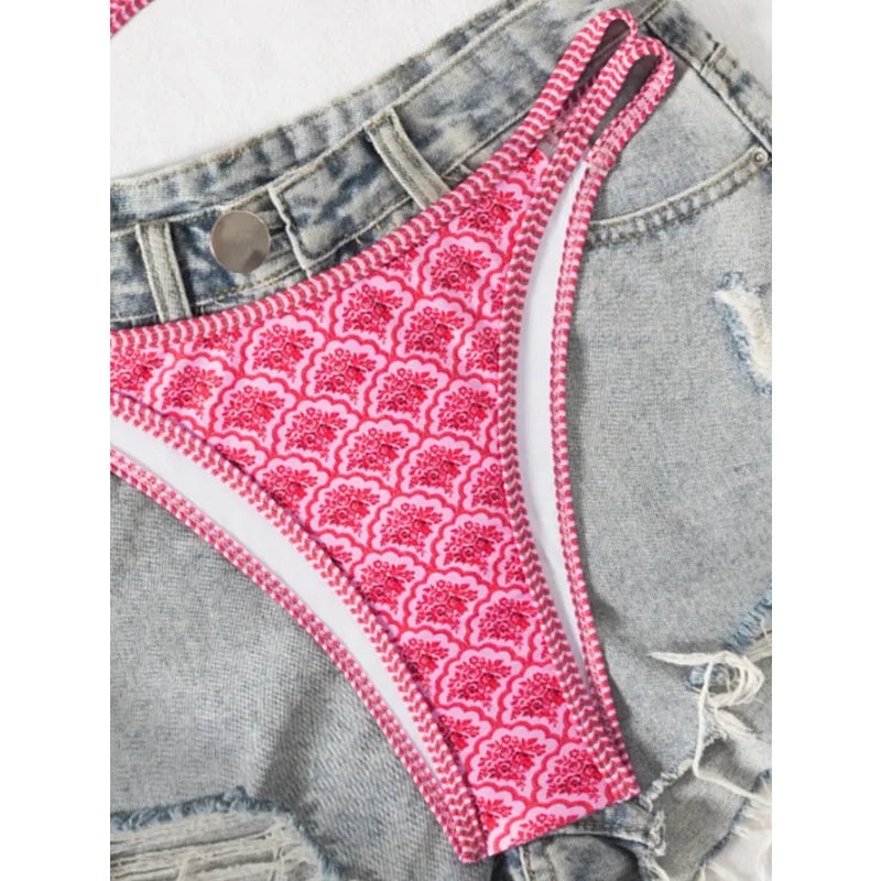Sexy Vintage Polka Dot Bikini Set Women 2026
