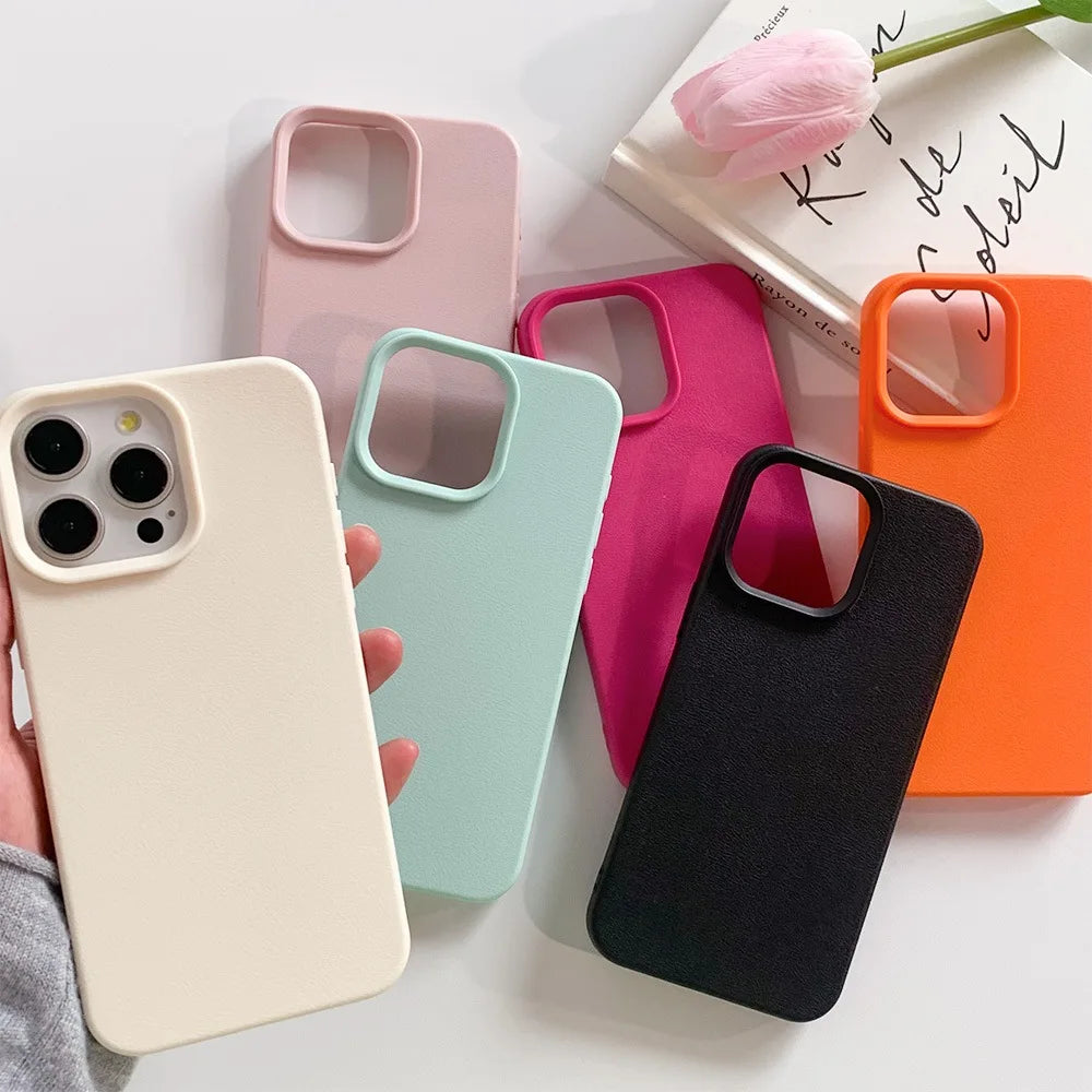 Leather Phone Case For iPhone 17 Pro Max 16 13 11 15 14 Plus