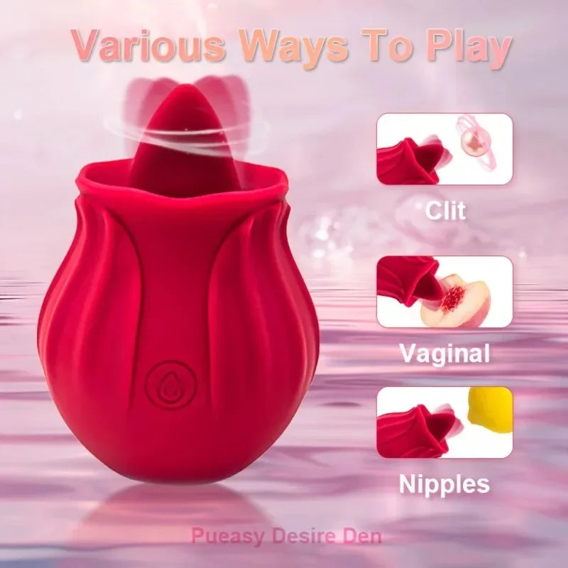 Powerful Suction Clitoral Stimulator - IPX7 Waterproof