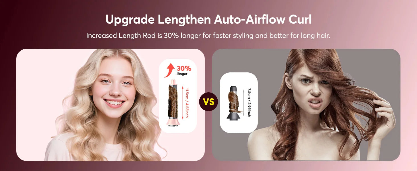 5 in 1 Hot Air Styler Wrap with Travel Bag- 1200W