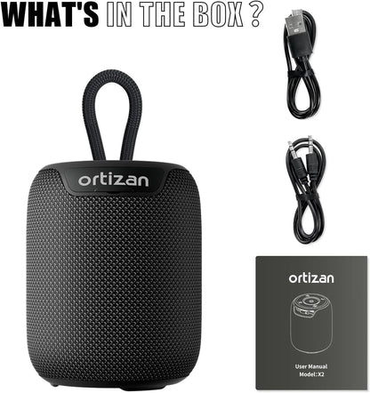 Ortizan Bluetooth Speakers, Portable