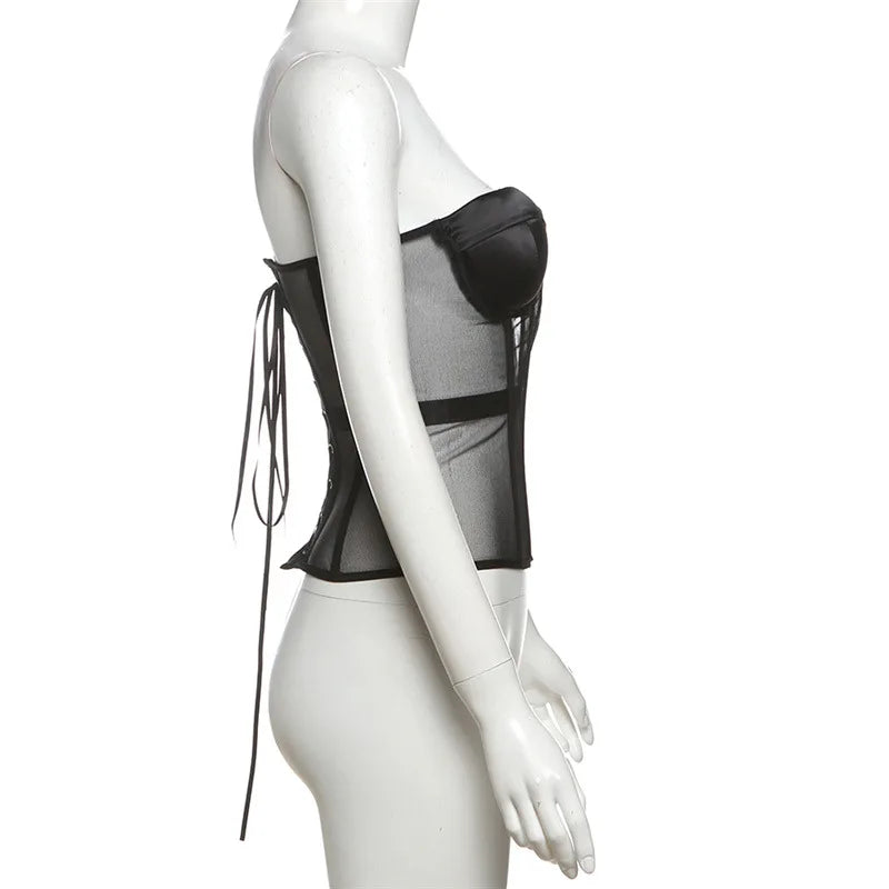 Steel Bone Waist Trainer Cincher Girdles Sexy Black