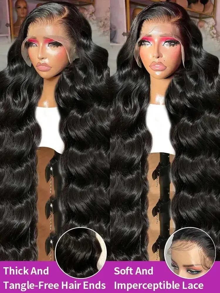 13x6 HD Lace Frontal Human Hair Wig 5x5 all size