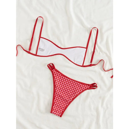 Sexy Vintage Polka Dot Bikini Set Women 2026