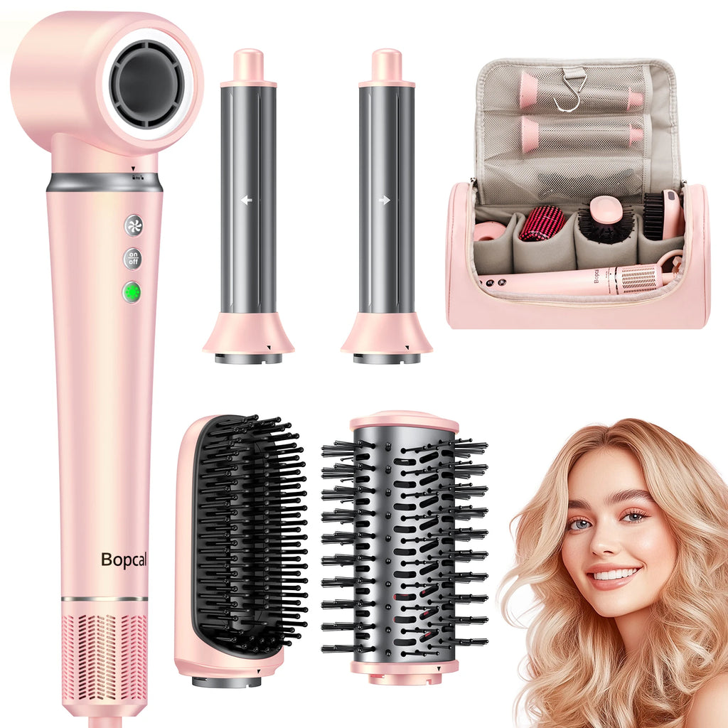 5 in 1 Hot Air Styler Wrap with Travel Bag- 1200W