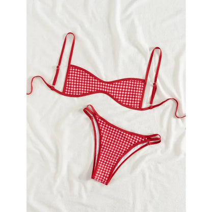 Sexy Vintage Polka Dot Bikini Set Women 2026