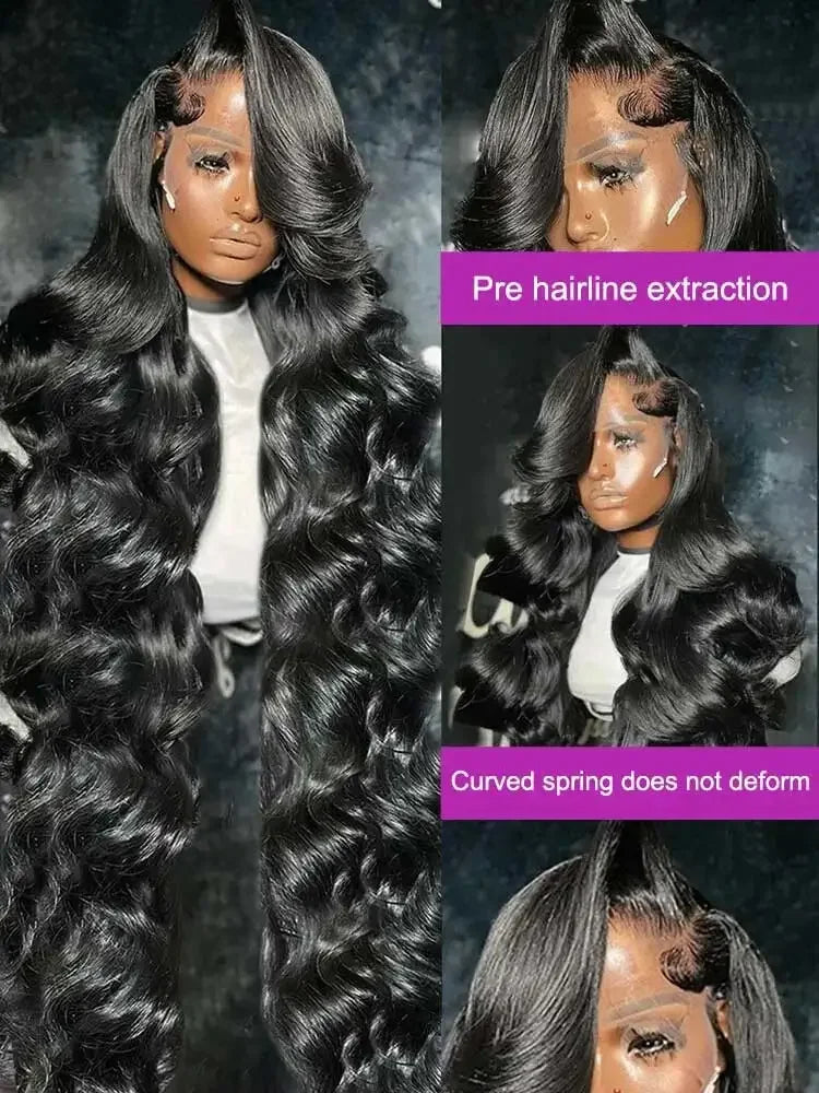 13x6 HD Lace Frontal Human Hair Wig 5x5 all size