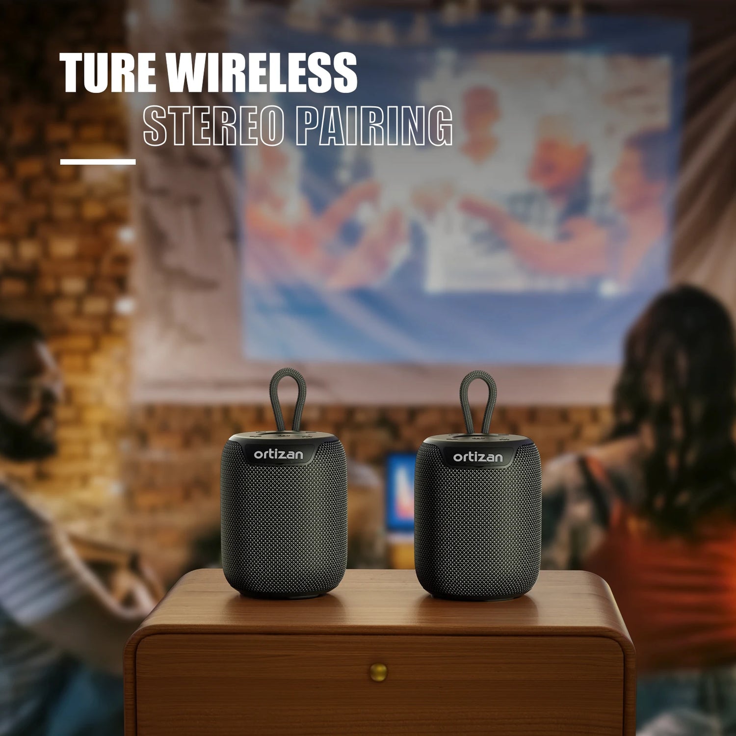 Ortizan Bluetooth Speakers, Portable