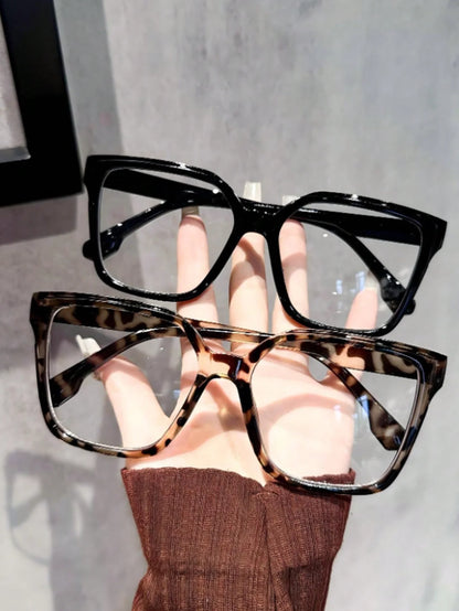 1Pc/2Pcs/3Pcs/4Pcs Elegant, Simple and Stylish Geometric Glasses